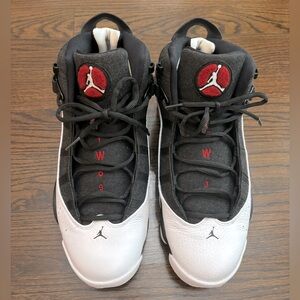 Jordan 6 Rings Black White Gym Red (13)